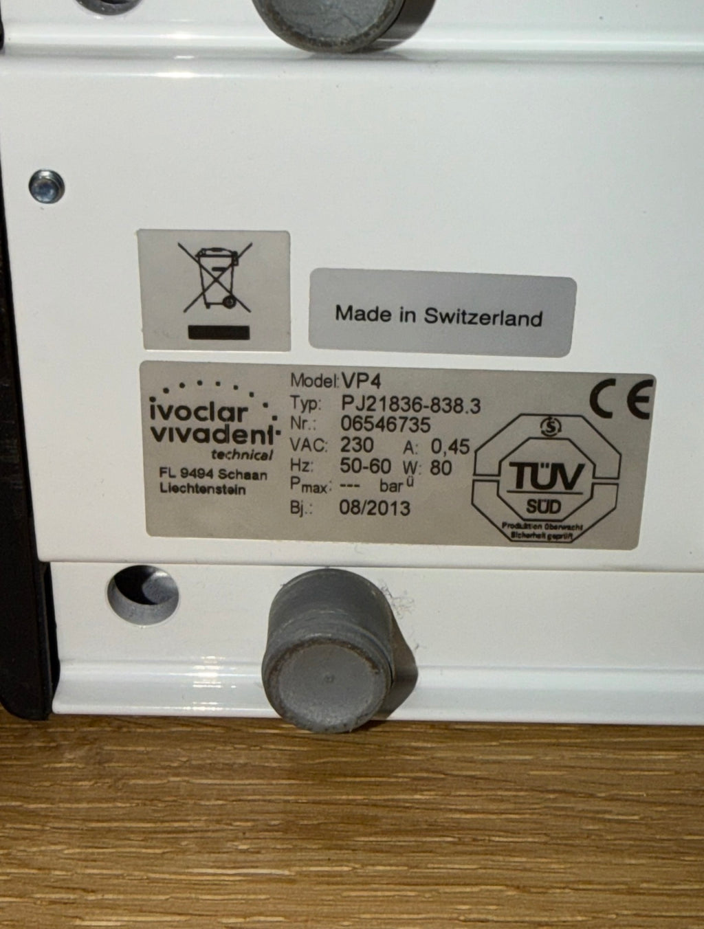 Ivoclar Vivadent VP4 Vakuumpumpe