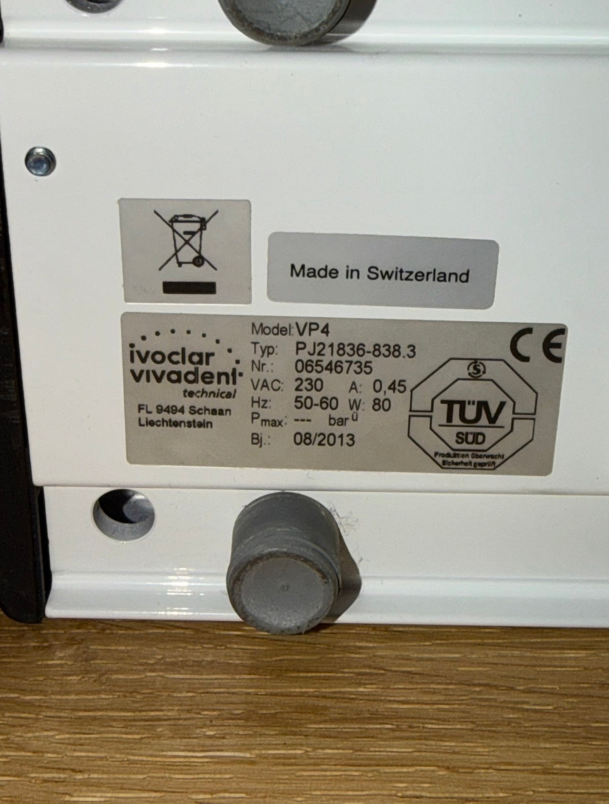 Ivoclar Vivadent VP4 Vakuumpumpe