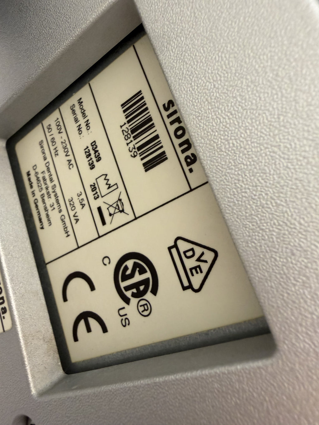 Dentsply Sirona inLab premium MC XL Schleif- und Fräseinheit