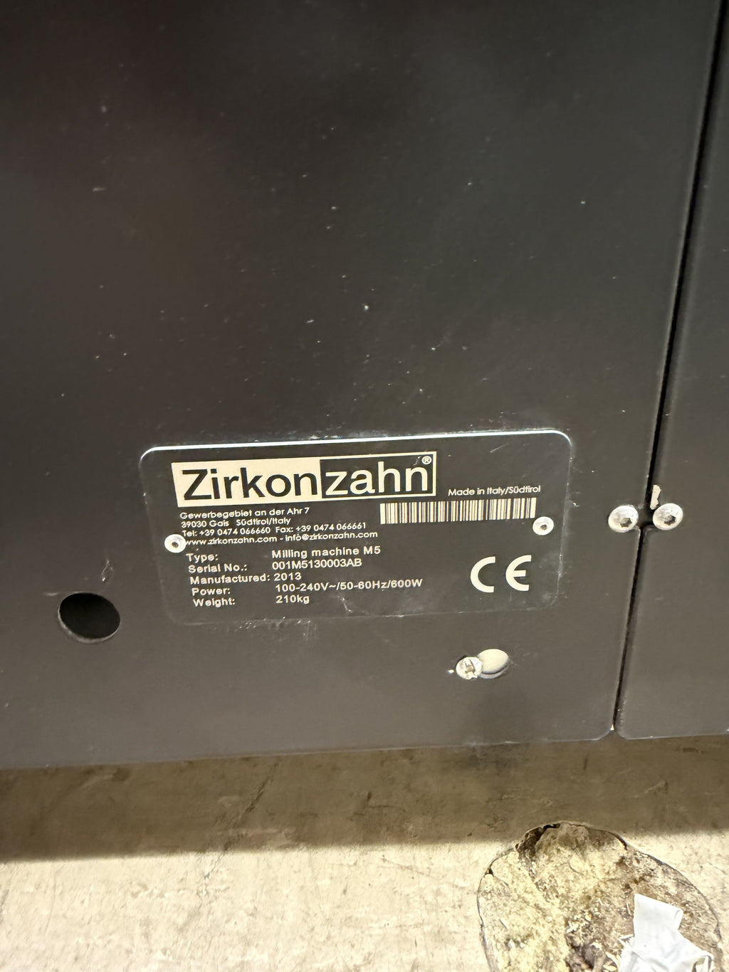 Zirkonzahn Milling Unit M5 Fräsmaschine