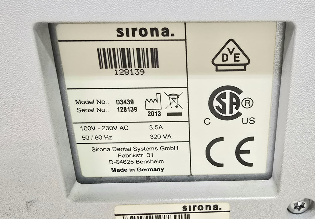 Sirona CEREC MC-XL Premium Schleifgerät + Sirona inEos X5 Scanner KOMBI-PAKET