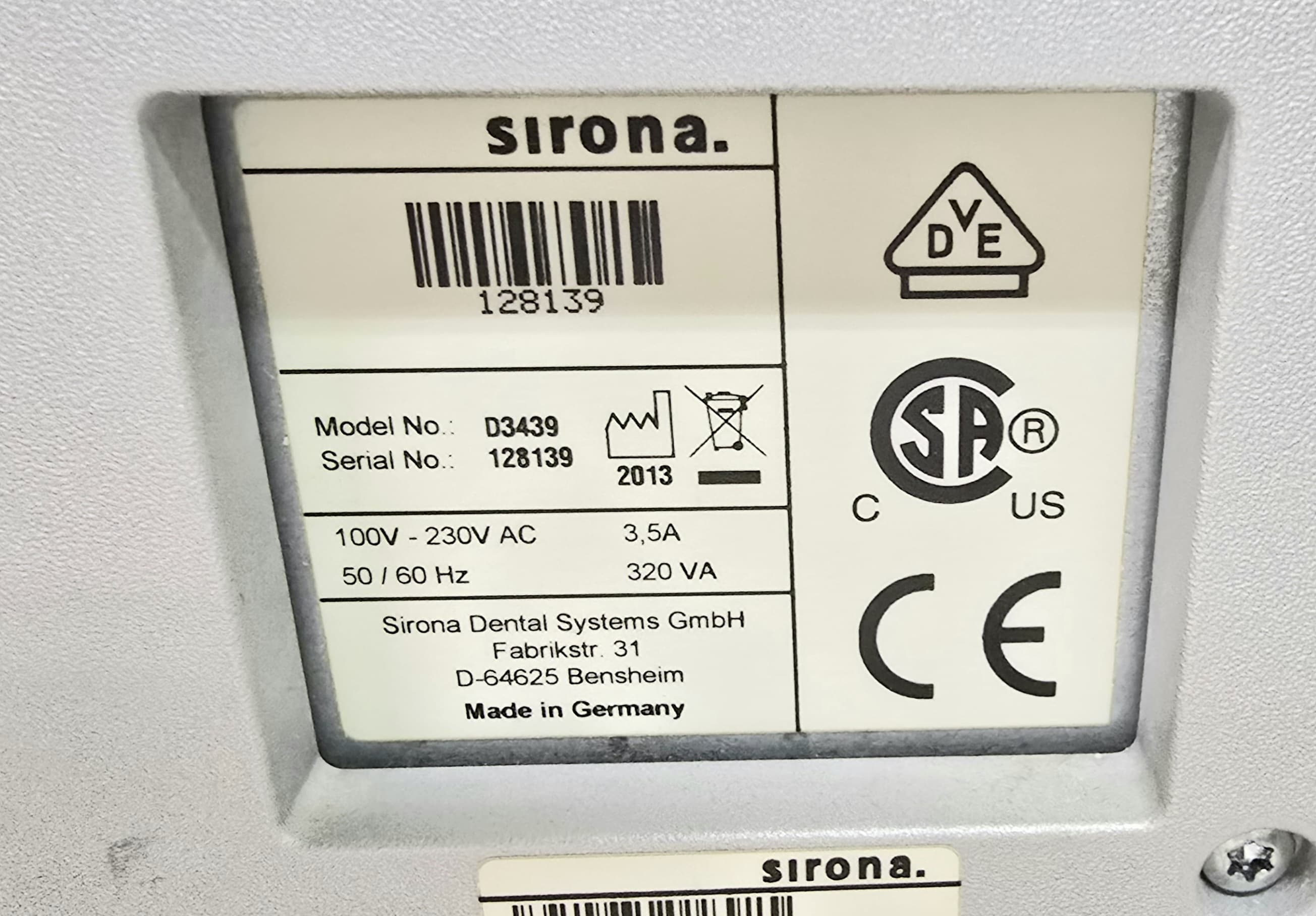 Sirona CEREC MC-XL Premium Schleifgerät + Sirona inEos X5 Scanner KOMBI-PAKET