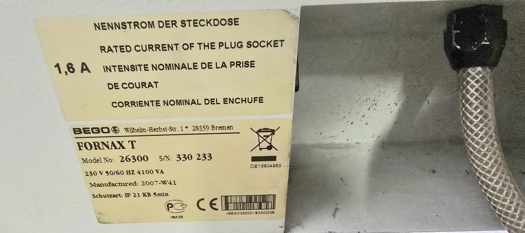BEGO Fornax T – Kompakte Induktions-Gussmaschine