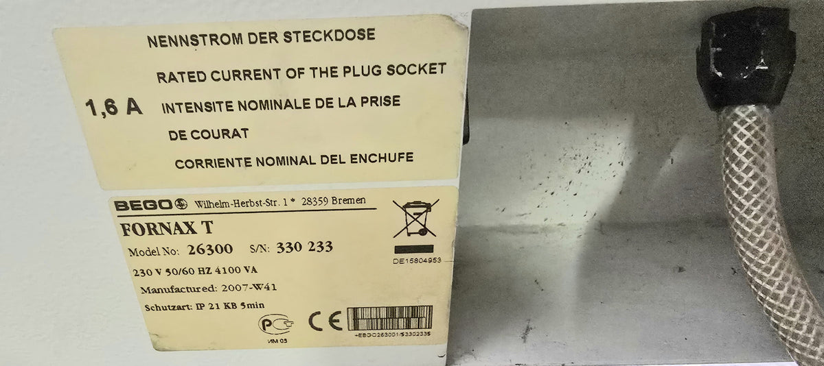 BEGO Fornax T – Kompakte Induktions-Gussmaschine