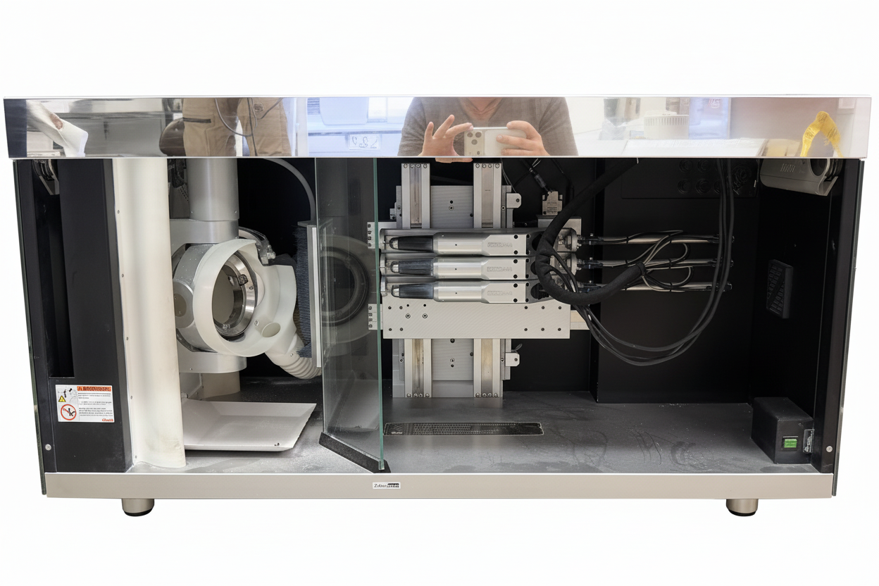 Zirkonzahn Milling Unit M5 Innenansicht